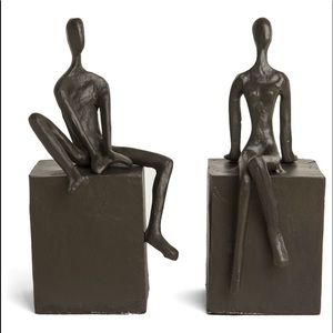 *sold* Danya B man woman bookends out of stock
